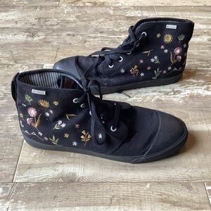 BANGS Midnight Meadow Black High-Top Sneakers Women’s 11.5 Men’s 10